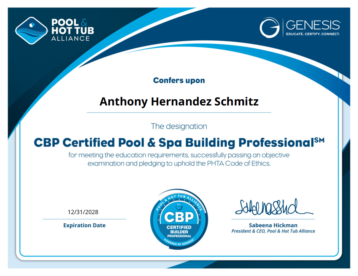 CBP Certificate