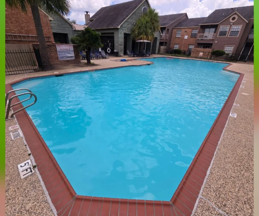 Commercial pool after Aqua Heart Pools recovery